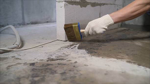 SJ Waterproofing Pros Waterproofing coverage map for Pretty Prairie, KS and surrounding area